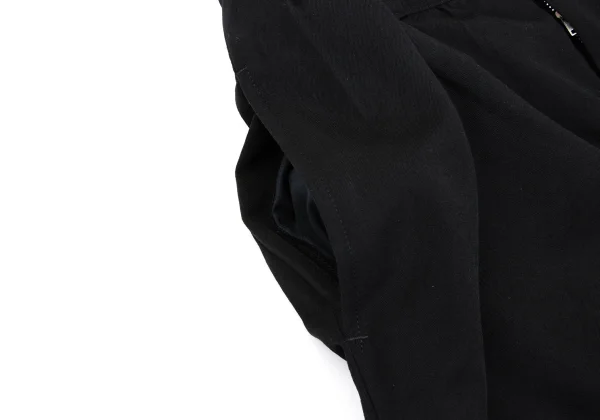 Yohji Yamamoto POUR HOMME Wool Gaba Tuck Gather Pants K-166528_003