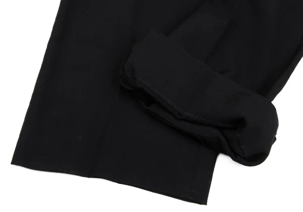 Yohji Yamamoto POUR HOMME Wool Gaba Tuck Gather Pants K-166528_008