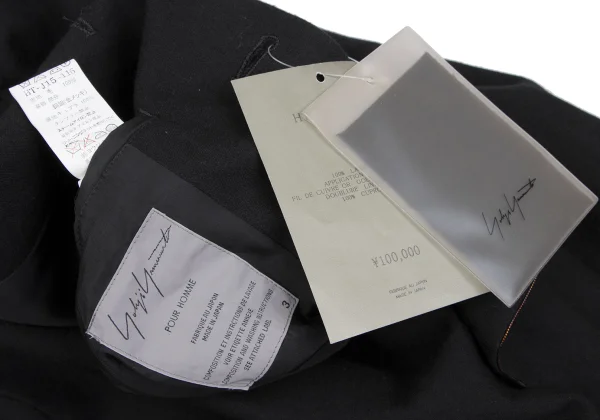 Yohji Yamamoto POUR HOMME Wool Piping Design Jacket K-166529_018