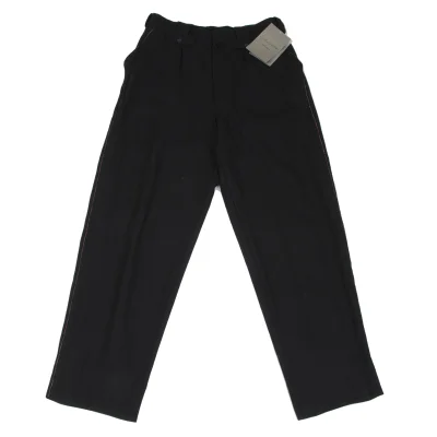 Yohji Yamamoto POUR HOMME Wool Piping Design Pants