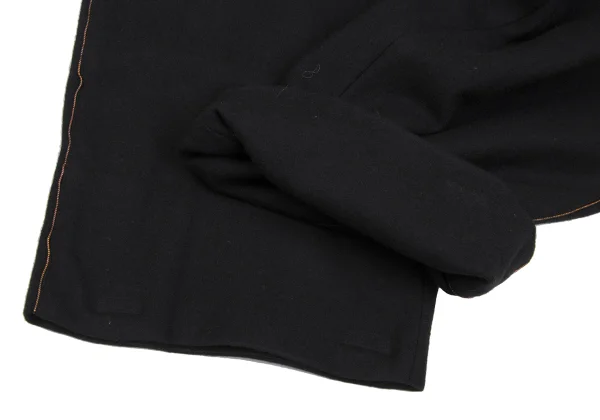 新品!ヨウジヤマモト プールオムYohji Yamamoto POUR HOMME ウールパイピングセットアップ 黒3 2 K-166531_016