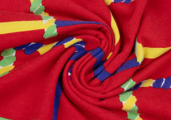 GIANNI VERSACE Colorful Plaid Printed T-shirt K-166534_009