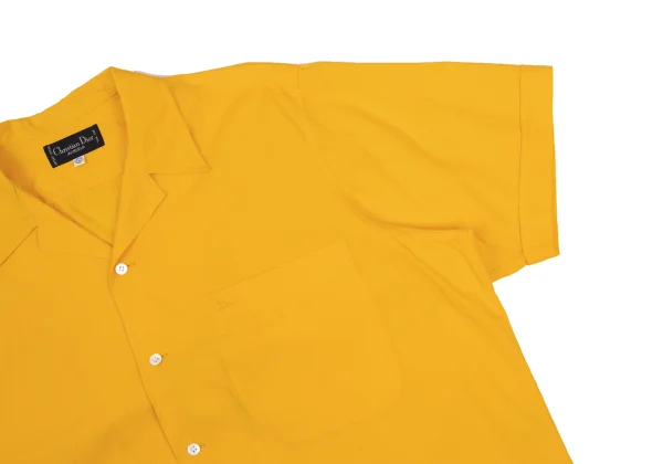 Christian Dior MONSIEUR One-point Logo Embroidery Open Collar Shirt K-166535_008