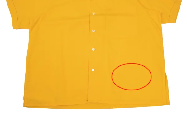 Christian Dior MONSIEUR One-point Logo Embroidery Open Collar Shirt K-166535_009