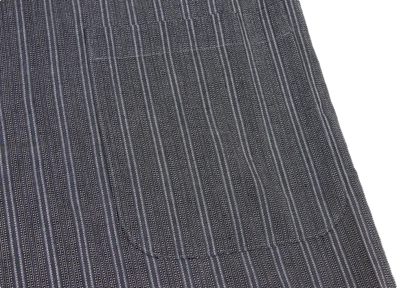 Y's for men Striped Patch Pocket Long Sleeve Open Collar Shirt K-166536_009