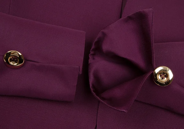 Christian Dior Wool Collarless Short Jacket K-166539_005