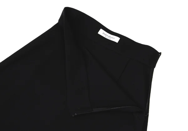 Yves Saint Laurent Wool Dropped Crotch Pants K-166540_003