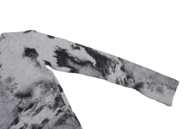 COMME des GARCONS Cotton Dye Pattern Long Sleeve T-shirt K-166541_005