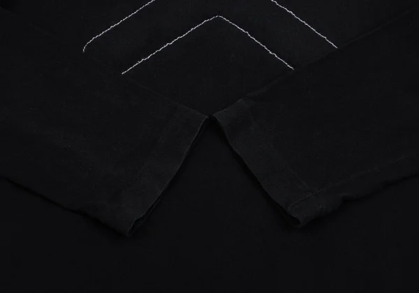 BLACK COMME des GARCONS Cotton Cross Stitch Design T-shirt K-166543_011