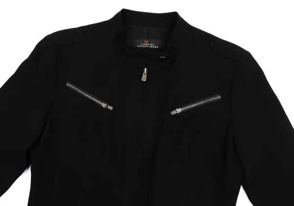 L'EQUIPE YOSHIE INABA Blended Zip Pocket Jacket K-166544_003