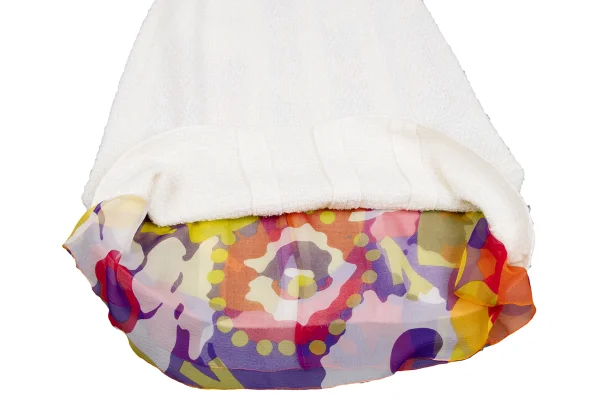 CHANEL Silk Layered Tweed Skirt K-166549_007