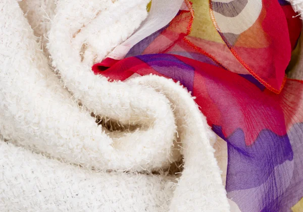 CHANEL Silk Layered Tweed Skirt K-166549_013