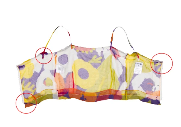 CHANEL Silk Layered Tweed Jacket & Cami & Skirt K-166550_010