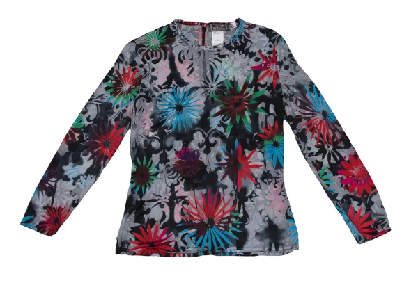 GIANNI VERSACE Colorful Opal Mesh Top K-166555_002