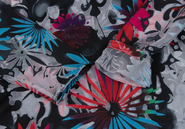 GIANNI VERSACE Colorful Opal Mesh Top K-166555_008