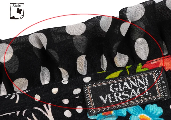 GIANNI VERSACE Floral Print Tapping Top K-166556_005