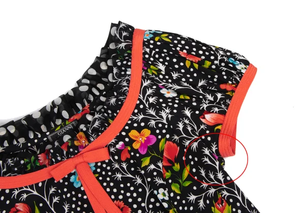 GIANNI VERSACE Floral Print Tapping Top K-166556_007