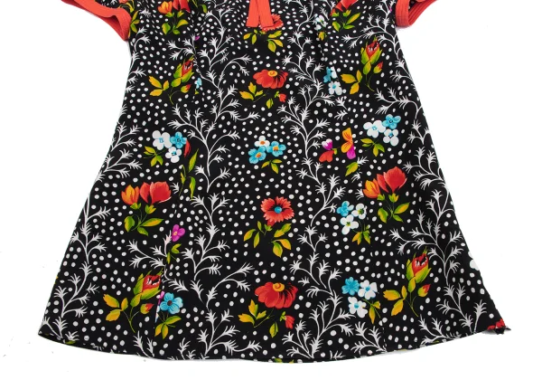 GIANNI VERSACE Floral Print Tapping Top K-166556_009