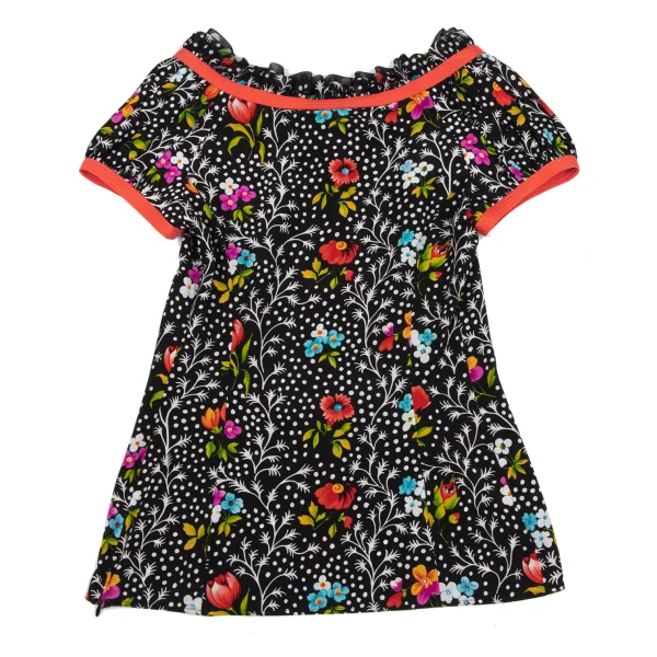 GIANNI VERSACE Floral Print Tapping Top K-166556_011