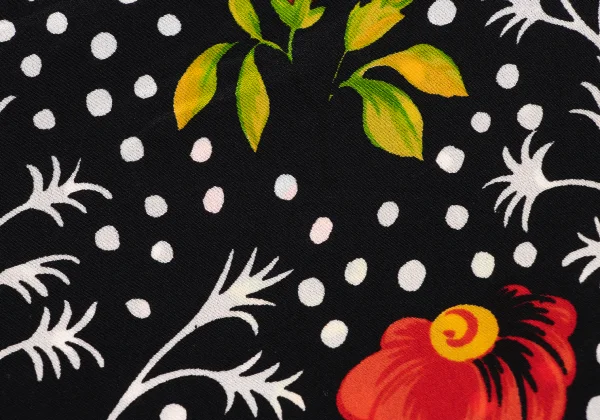 GIANNI VERSACE Floral Print Tapping Top K-166556_013