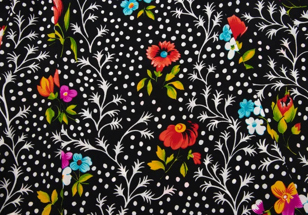 GIANNI VERSACE Floral Print Tapping Top K-166556_014