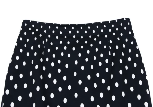 GIANNI VERSACE Dot Print Cotton Skirt K-166557_003