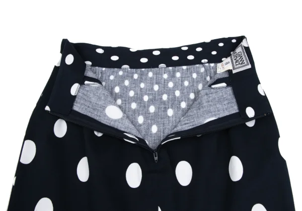 GIANNI VERSACE Dot Print Cotton Skirt K-166557_006