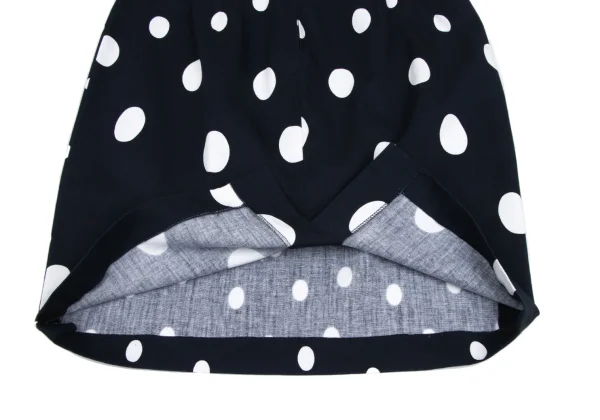 GIANNI VERSACE Dot Print Cotton Skirt K-166557_007