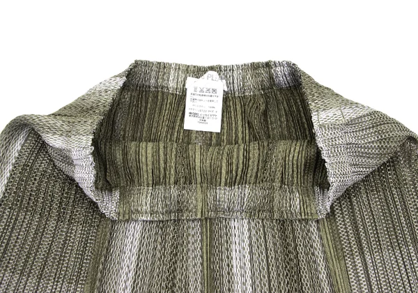 PLEATS PLEASE Ultrasonic Cutting Mesh Skirt K-166560_004