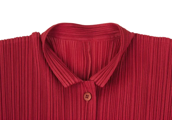 PLEATS PLEASE Band Collar Shirt K-166563_006