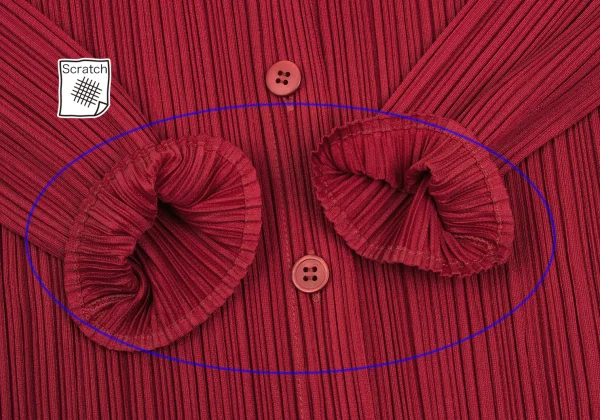 PLEATS PLEASE Band Collar Shirt K-166563_010