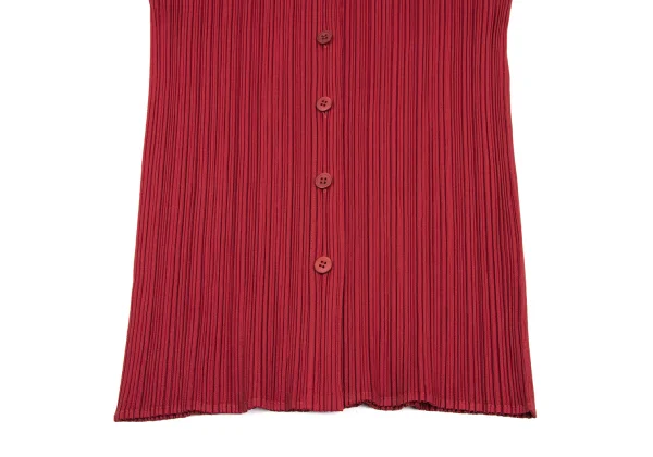 PLEATS PLEASE Band Collar Shirt K-166563_011