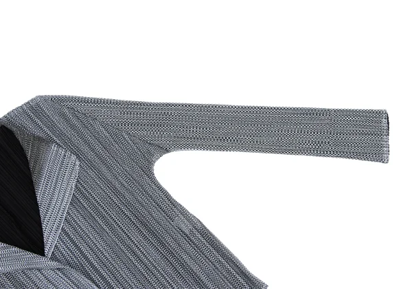 PLEATS PLEASE Pleats Mesh Switching Cardigan K-166568_005