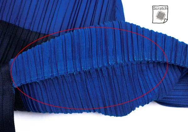 PLEATS PLEASE Pleated Bicolor Long Sleeve T-shirt K-166573_004