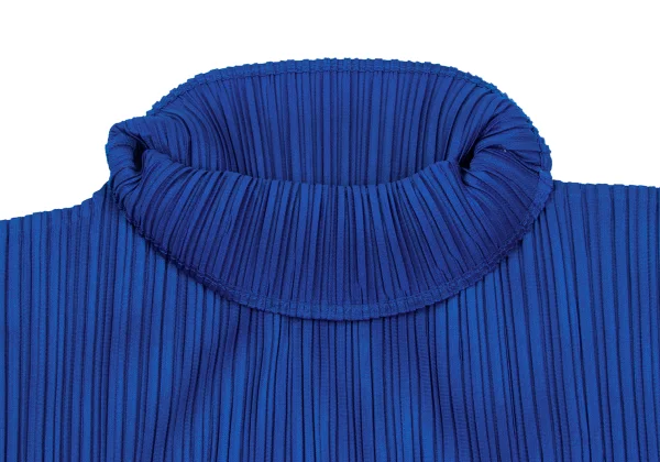 PLEATS PLEASE Pleated Bicolor Long Sleeve T-shirt K-166573_007