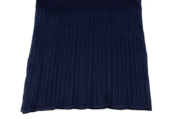 PLEATS PLEASE Pleated Bicolor Long Sleeve T-shirt K-166573_012