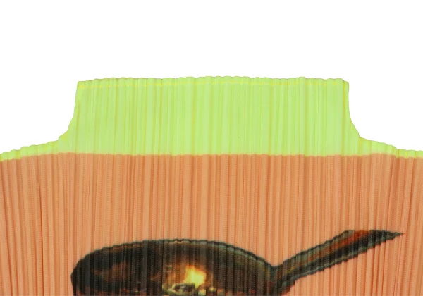 PLEATS PLEASE Sundae Printed T Shirt K-166575_004