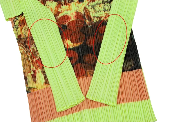 PLEATS PLEASE Sundae Printed T Shirt K-166575_006