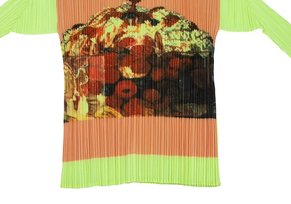 PLEATS PLEASE Sundae Printed T Shirt K-166575_011