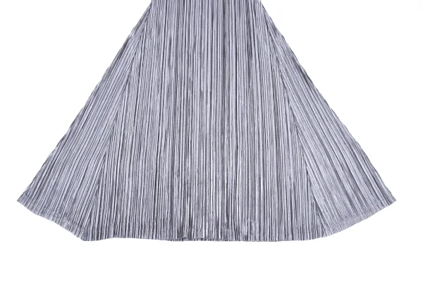 PLEATS PLEASE Shiny Pleats Sleeveless Dress K-166577_006