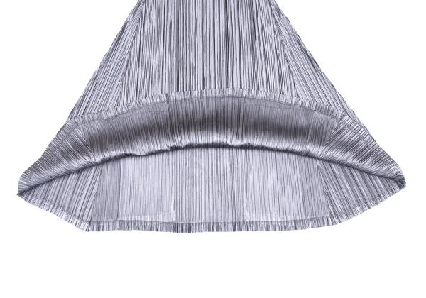 PLEATS PLEASE Shiny Pleats Sleeveless Dress K-166577_007