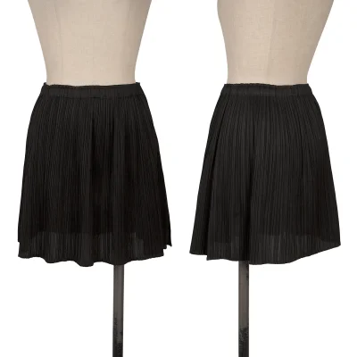 PLEATS PLEASE Slit Mini Skirt