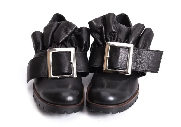 LIMI feu Belted Design Leather Shoes K-166589_002