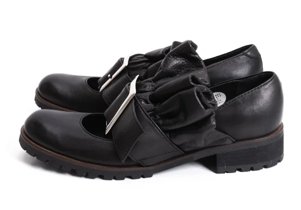 LIMI feu Belted Design Leather Shoes K-166589_003