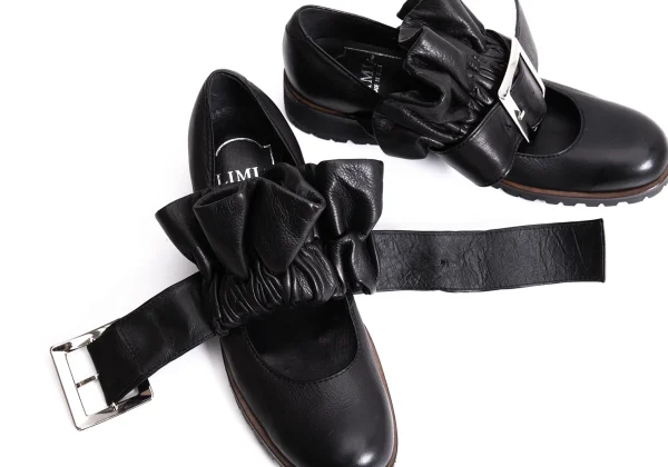 LIMI feu Belted Design Leather Shoes K-166589_007