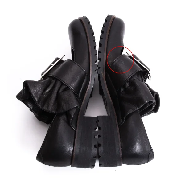 LIMI feu Belted Design Leather Shoes K-166589_010