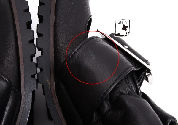 LIMI feu Belted Design Leather Shoes K-166589_011