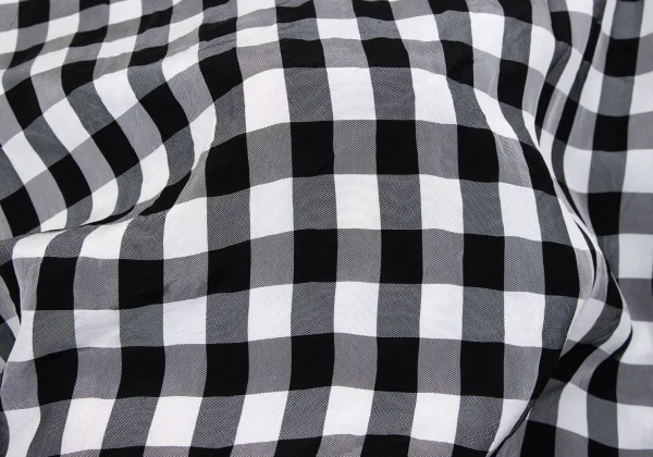 tricot COMME des GARCONS Checker Cut Off Sleeveless Top K-166597_014