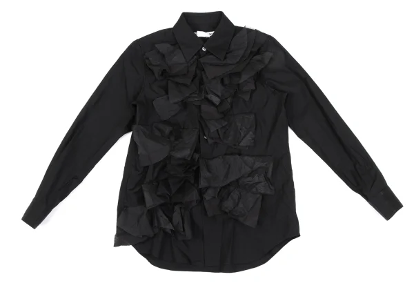 COMME des GARCONS Front Frill Decorated Shirt K-166600_002