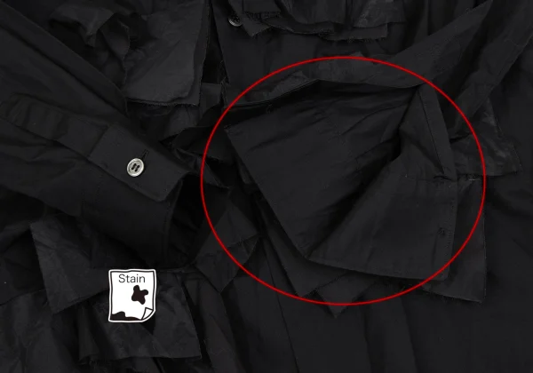 COMME des GARCONS Front Frill Decorated Shirt K-166600_008